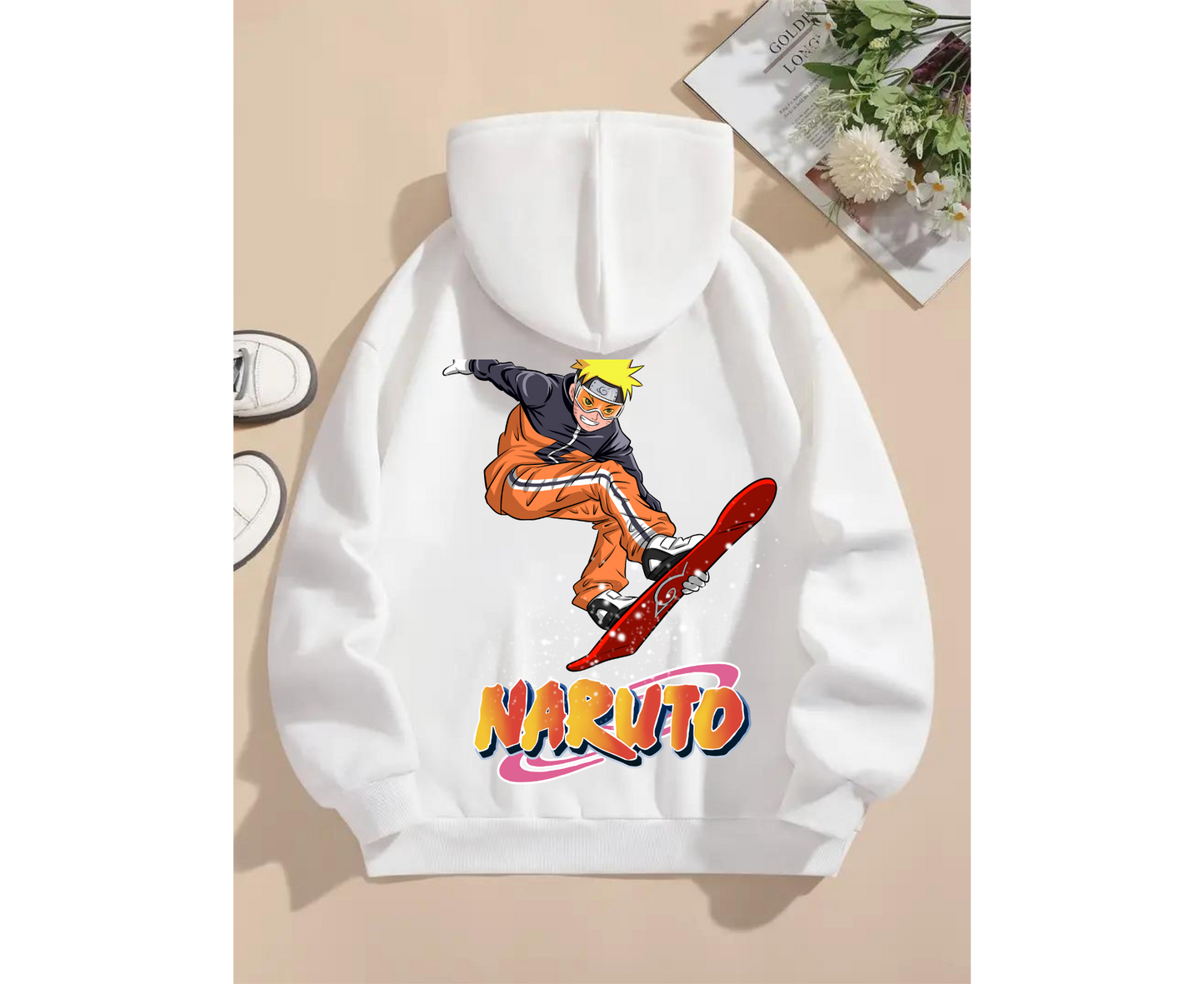 Naruto Snowboarding Pullover Hoodies